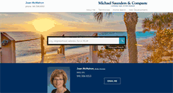 Desktop Screenshot of joanmcmahon.michaelsaunders.com