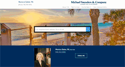 Desktop Screenshot of monicaslater.michaelsaunders.com