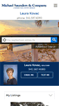 Mobile Screenshot of laurakovac.michaelsaunders.com
