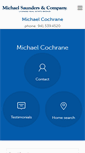 Mobile Screenshot of michaelcochrane.michaelsaunders.com