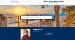 Desktop Screenshot of annemitchell.michaelsaunders.com