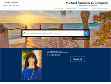 Tablet Screenshot of jeniferschwell.michaelsaunders.com