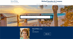 Desktop Screenshot of nancyphillips.michaelsaunders.com